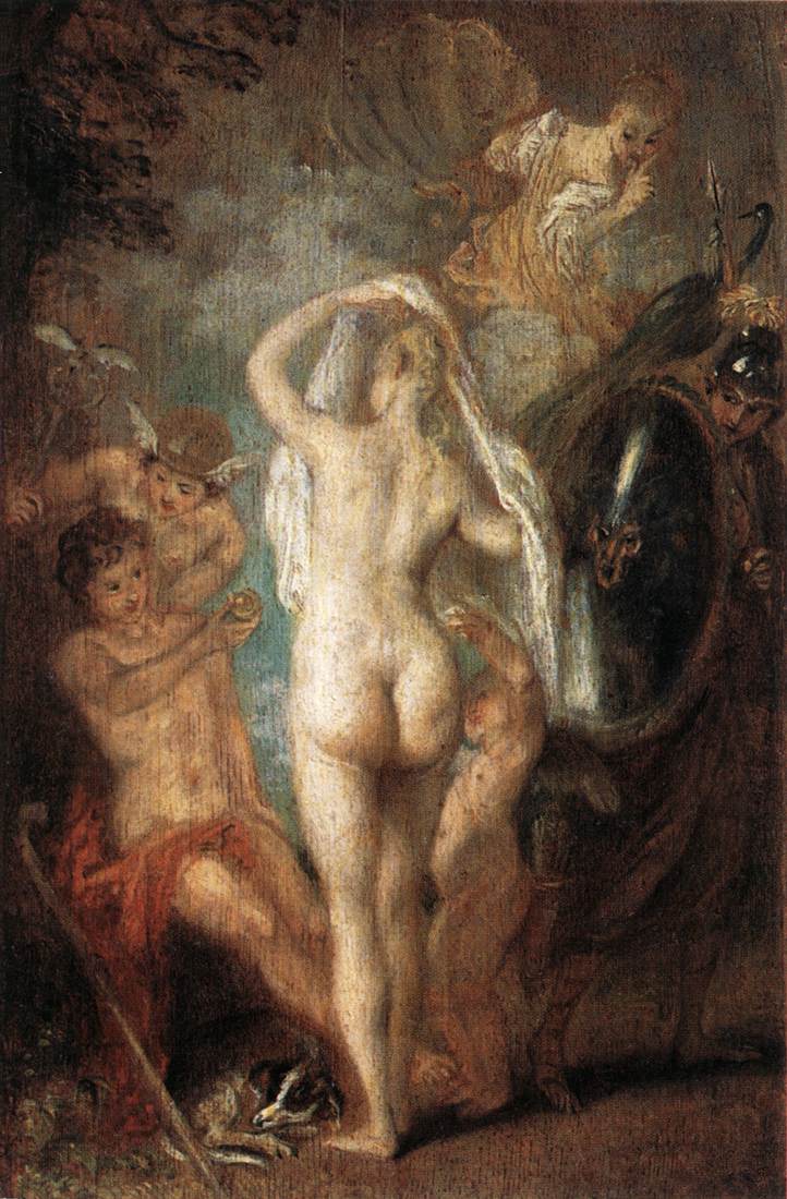 WATTEAU, Antoine The Judgement of Paris21